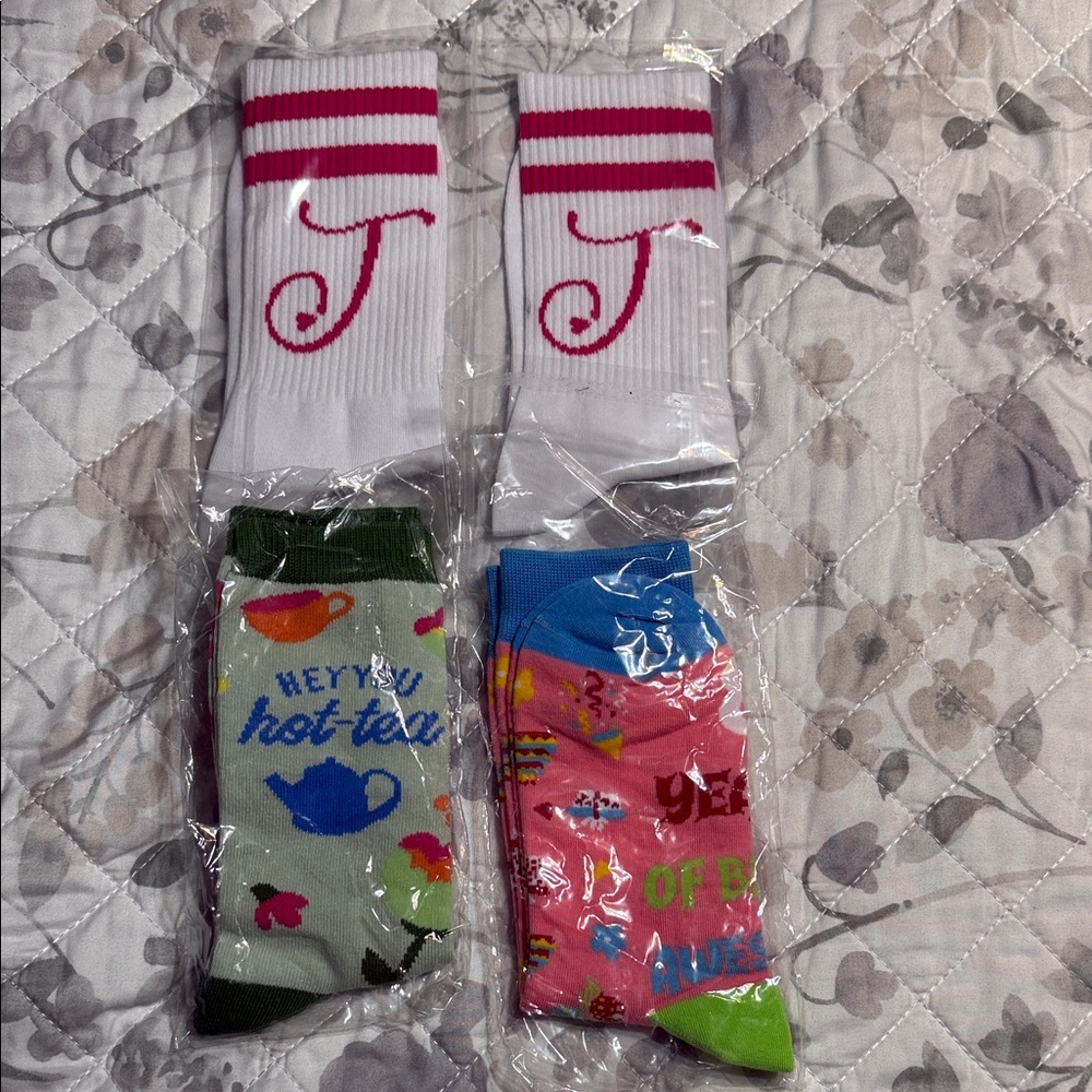 Colorful women’s Socks Set/4